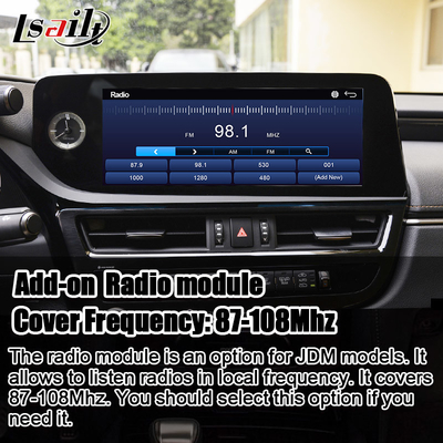Modulo de infoentretenimiento Android de 8+128GB para Lexus ES 2022-2024 RX NX LX GX LS... con YouTube, NetFlix, Google Play, Waze