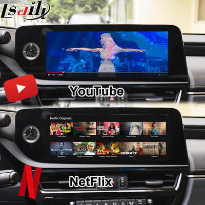 Modulo de infoentretenimiento Android de 8+128GB para Lexus ES 2022-2024 RX NX LX GX LS... con YouTube, NetFlix, Google Play, Waze