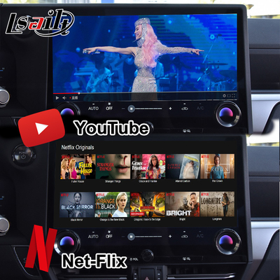 Interfaz de infoentretenimiento de Android pin a pin para Lexus GX550 2024 RX NX LX ES Incluye YouTube, NetFlix, Google Play, Waze