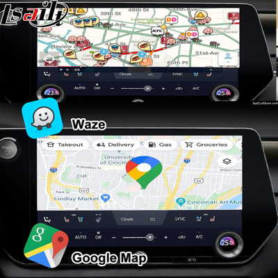 Interfaz de vídeo multimedia Android para RX350h RX500H 2023-2024 NX LX GX ES Incluye NetFlix, YouTube, ranura para tarjetas SIM