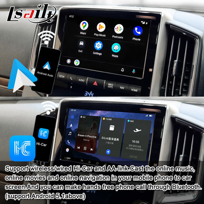 8+128GB Qualcomm Android Interfaz de vídeo multimedia para Land Cruiser 2013-2021 LC200, VX_R, GX_R con CarPlay inalámbrico