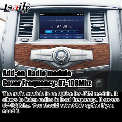 Lsailt 8+128G Android 13 Modulo de infoentretenimiento inteligente para Nissan Patrol Y62 2010-2020 Incluye CarPlay inalámbrico, NetFlix