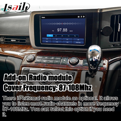 Lsailt 8G Modulo de infoentretenimiento inteligente Android para Nissan Elgrand E51 Serie 3 Soporte para CarPlay, YouTube, pantalla de reposacabezas