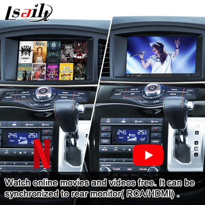 Android 13 8G Android Smart Infotainment Module para Nissan Elgrand E52 2010-Incluido CarPlay, YouTube, pantalla de reposacabezas