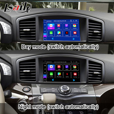 Lsailt Android 13 Modulo de infoentretenimiento Android inteligente para Nissan Quest 2011-2022 Soporte para CarPlay inalámbrico, NetFlix