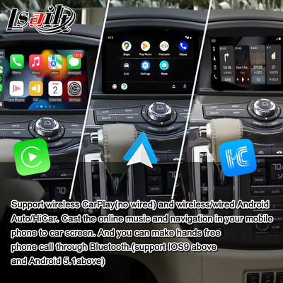 Lsailt Android 13 Modulo de infoentretenimiento Android inteligente para Nissan Quest 2011-2022 Soporte para CarPlay inalámbrico, NetFlix