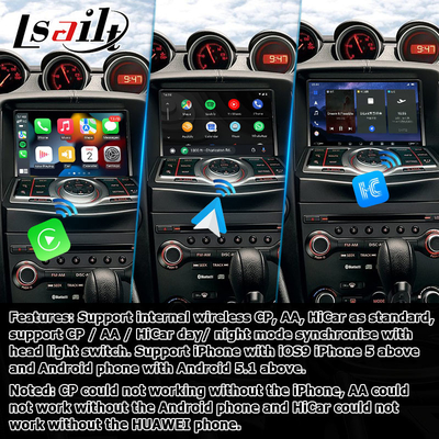 Nissan 370z Z34 Carplay Android interfaz de auto carplay caja 8+128 Android 13 actualización OEM