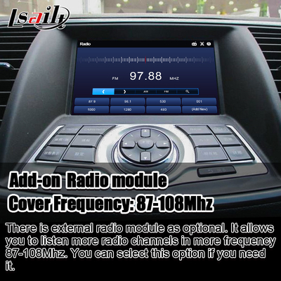 Nissan Multmedia Interface para Teana J32 Murano Quest Patrol Android 13 Modulo de infoentretenimiento con NetFlix, YouTube