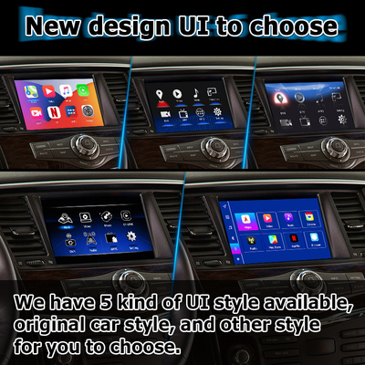 Nissan Patrol Armada Y62 Android 13 Qualcomm 8+128GB Carplay caja de interfaz de video automática para Android