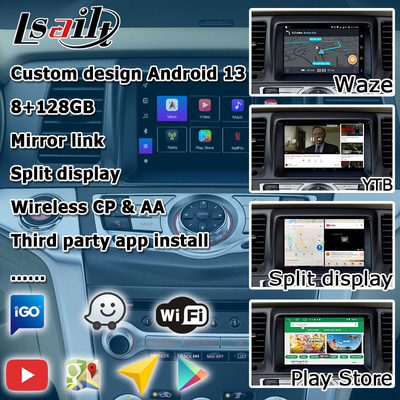 Nissan Murano Z51 Android 13 Carplay Android Auto basado en Qualcomm 13 8+128GB