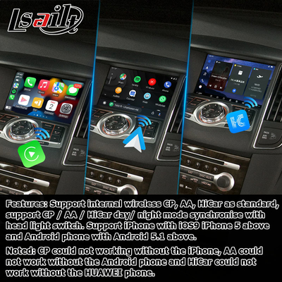 Nissan Maxima A35 Android 13 carplay interfaz de video multimedia automática para Android