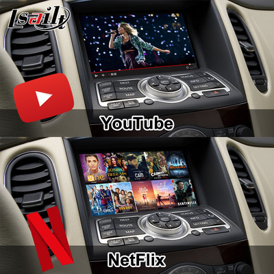 Lsailt 8G Modulo de infoentretenimiento Android para Infiniti EX QX50 2008-2017 Incluye CarPlay inalámbrico, YouTube, NetFlix