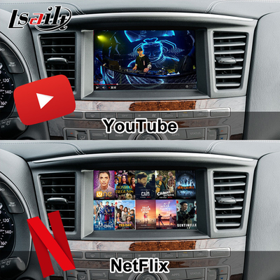 Lsailt 8G Interfaz multimedia Android para Infiniti QX60 JX35 2011-2020 CarPlay inalámbrico integrado, Android Auto