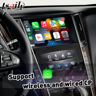 Interfaz de integración de Android Auto Carplay inalámbrica para el Infiniti Q50 2013-2015