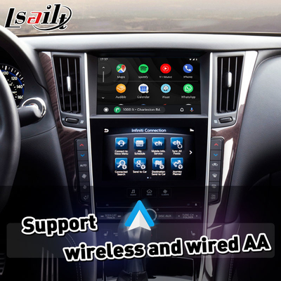 Lsailt CP + AA OEM Integración Interfaz Carplay para el 2020-2023 Infiniti Q50