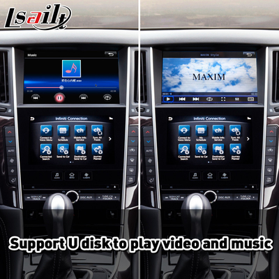 Lsailt CP + AA OEM Integración Interfaz Carplay para el 2020-2023 Infiniti Q50