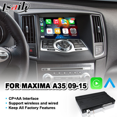 Android Auto OEM Integración Interfaz de vídeo Carplay para el 2009-2015 Nissan Maxima A35