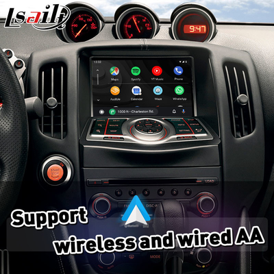 Interfaz de conexión inalámbrica Carplay Android Auto Mirrorlink para el 2009-2020 Nissan 370Z GT Nismo
