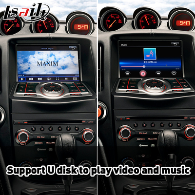 Interfaz de conexión inalámbrica Carplay Android Auto Mirrorlink para el 2009-2020 Nissan 370Z GT Nismo
