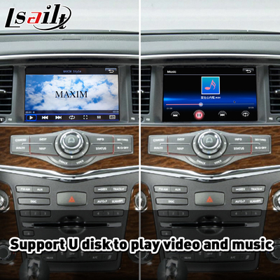 Interfaz automática de Carplay Android inalámbrica para Nissan Patrol Y62 2011-2017