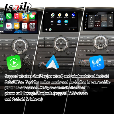 Lsailt OEM Integración de Android Interfaz de vídeo multimedia para Pathfinder R51 Nissan Navara D40 CarPlay y Android Auto Retrofit