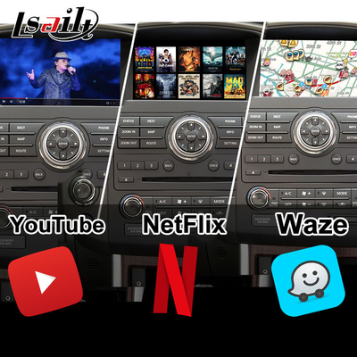 Lsailt OEM Integración de Android Interfaz de vídeo multimedia para Pathfinder R51 Nissan Navara D40 CarPlay y Android Auto Retrofit