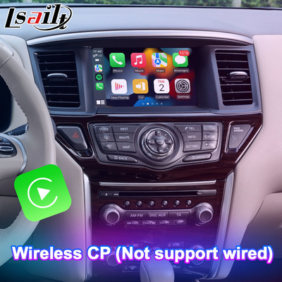 Interfaz de video Android Lsailt para Nissan Pathfinder R52 con Carplay inalámbrico Android Auto