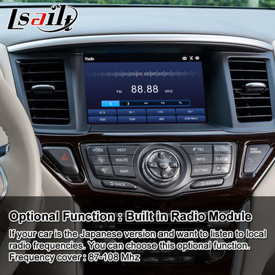 Interfaz de video Android Lsailt para Nissan Pathfinder R52 con Carplay inalámbrico Android Auto