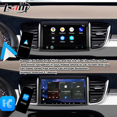 8+128G Box de navegación Android Módulo de infoentretenimiento para Infiniti QX50 2018-2020 EX QX80 con CarPlay inalámbrico, Interfaz Android