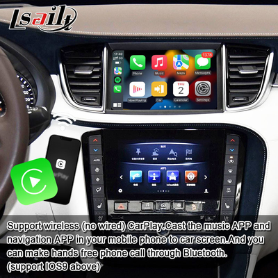 8+128G Box de navegación Android Módulo de infoentretenimiento para Infiniti QX50 2018-2020 EX QX80 con CarPlay inalámbrico, Interfaz Android