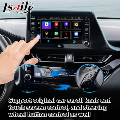 Toyota C-HR CHR Android 13 interfaz multimedia con juego automático de Android inalámbrico