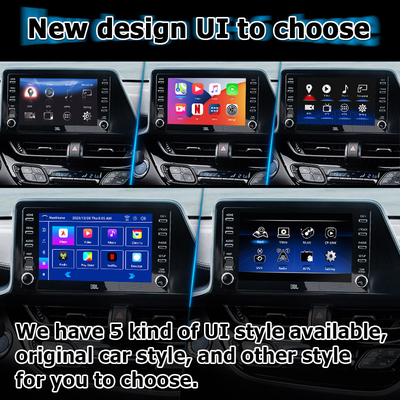 Toyota C-HR CHR Android 13 interfaz multimedia con juego automático de Android inalámbrico