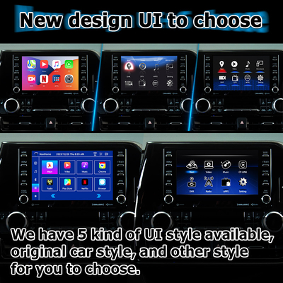 Interfaz de vídeo de coche carplay inalámbrico Android auto Android 13 TOYOTA Highlander