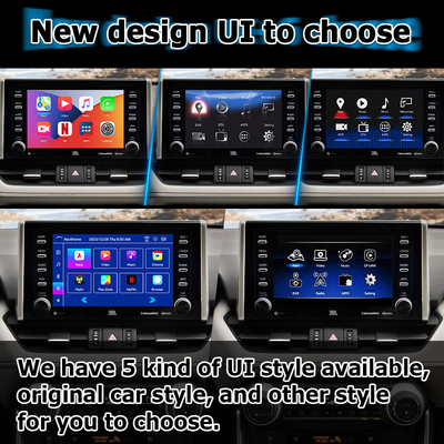 8+128GB Android 13 Interfaz de Android Carplay para Toyoat RAV4 2019 para presentar el Touch N Go 3