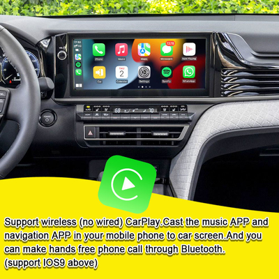 Android 13 Interfaz de vídeo multimedia para Toyota Camry 2025 Sienna RAV-4 OEM Modulo de infoentretenimiento de actualización Incluye YouTube, NetFlix, Google Play
