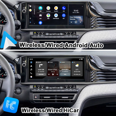 Android 13 Interfaz de vídeo multimedia para Toyota Camry 2025 Sienna RAV-4 OEM Modulo de infoentretenimiento de actualización Incluye YouTube, NetFlix, Google Play