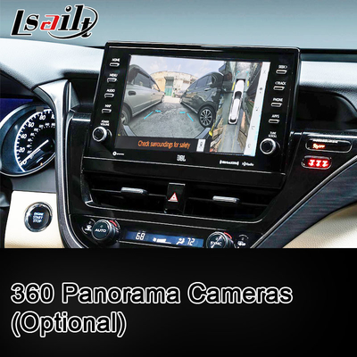 Lsailt Android 13 Interfaz de vídeo para Toyota Camry 2018-2021 RAV-4, Sienna Actualización de pantalla OEM con sistema multimedia Android Incluye YouTube, NetFlix