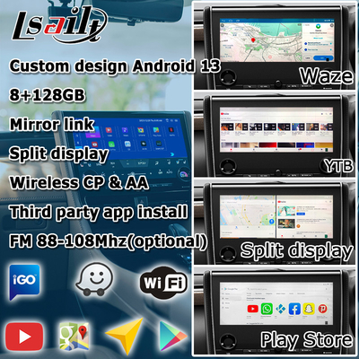 Toyota Alphard AH40 Interfaz multimedia para Android 8+128GB Carplay soporte para Android Auto