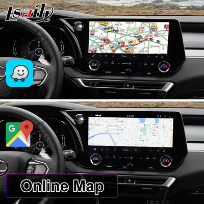 Interfaz de vídeo multimedia de Android Carplay para el 2023-Presente Lexus RX RX350 RX350h RX450h RX500h AL30