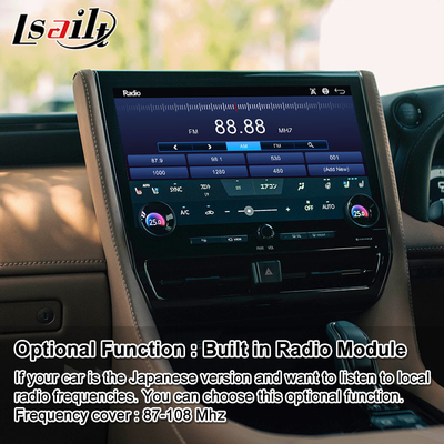 Interfaz de vídeo multimedia de Android Carplay para el Toyota Alphard Vellfire Serie 40 de 2023