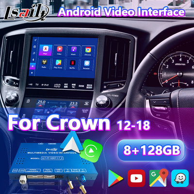 Interfaz de vídeo multimedia para Android para 2012-2018 Toyota Crown S210 AWS210 GRS210 GWS214 Majesta Athlete