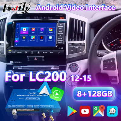Interfaz de video multimedia Android Lsailt para Toyota Land Cruiser LC 200 V8 LC200 2012-2015