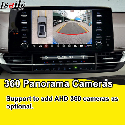 Integración OEM y retrofit Interfaz Android para Toyota Sienna 2018-2021 Camry, RAV-4 Soporte multimedia en el automóvil YouTube, NetFlix, cámara de 360 grados
