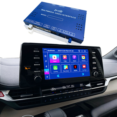 Integración OEM y retrofit Interfaz Android para Toyota Sienna 2018-2021 Camry, RAV-4 Soporte multimedia en el automóvil YouTube, NetFlix, cámara de 360 grados