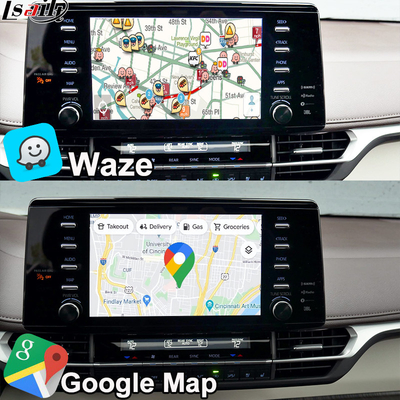 Integración OEM y retrofit Interfaz Android para Toyota Sienna 2018-2021 Camry, RAV-4 Soporte multimedia en el automóvil YouTube, NetFlix, cámara de 360 grados