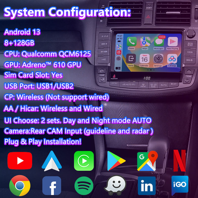 Interfaz de video multimedia Android Lsailt para Toyota Crown S200 GWS204 GRS204 URS204 UZS207 Athlete Majesta 2008-2012