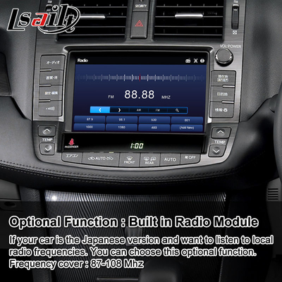 Interfaz de video multimedia Android Lsailt para Toyota Crown S200 GWS204 GRS204 URS204 UZS207 Athlete Majesta 2008-2012