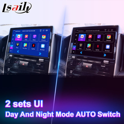 Interfaz de video multimedia Android Lsailt para Toyota Land Cruiser LC200 GX-R LC 200 GXR 2018-2022