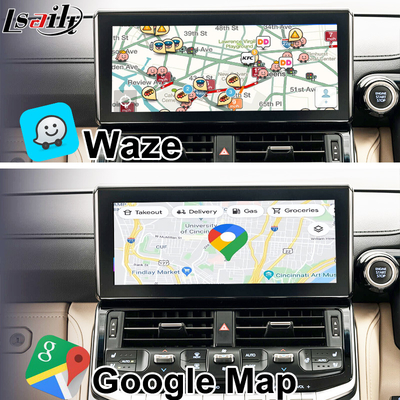 Lsailt OEM Modulo de actualización de Android para Land Cruiser 300 2022-Presente Integración de interfaz de Android YouTube, Waze, Play Store