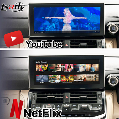 Lsailt OEM Modulo de actualización de Android para Land Cruiser 300 2022-Presente Integración de interfaz de Android YouTube, Waze, Play Store